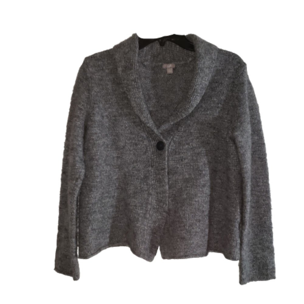 Women's Gray J.Jill Cardigan
